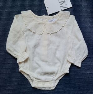 Zara Embroidered Bodysuit
